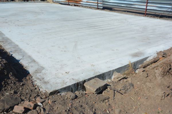 Barn Concrete Slab Laying